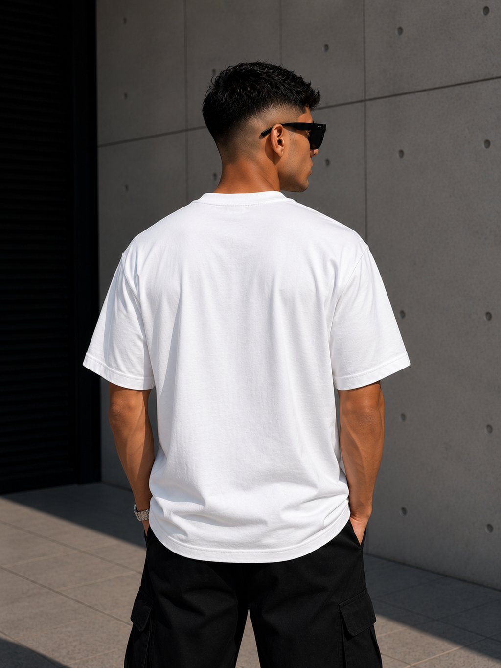 GAP Classic Logo Oversized T-Shirt – White Edition