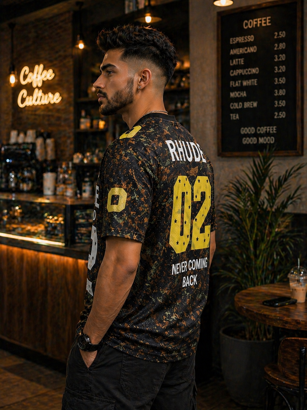 RHUDE Off Road Graphic Oversized T-Shirt – Premium Streetwear Jersey