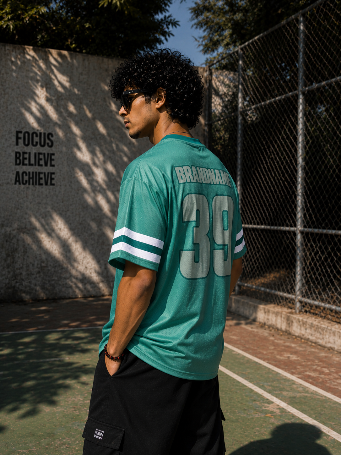 Vintage Mesh Oversized Jersey – 39 State Edition