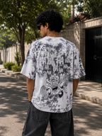 Icecream Tie-Dye Oversized Streetwear T-Shirt
