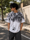Icecream Tie-Dye Oversized Streetwear T-Shirt