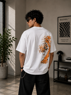 Greyhound Tiger Graphic Oversized T-Shirt