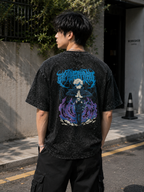 Satoru Gojo Acid Wash Oversized T-Shirt