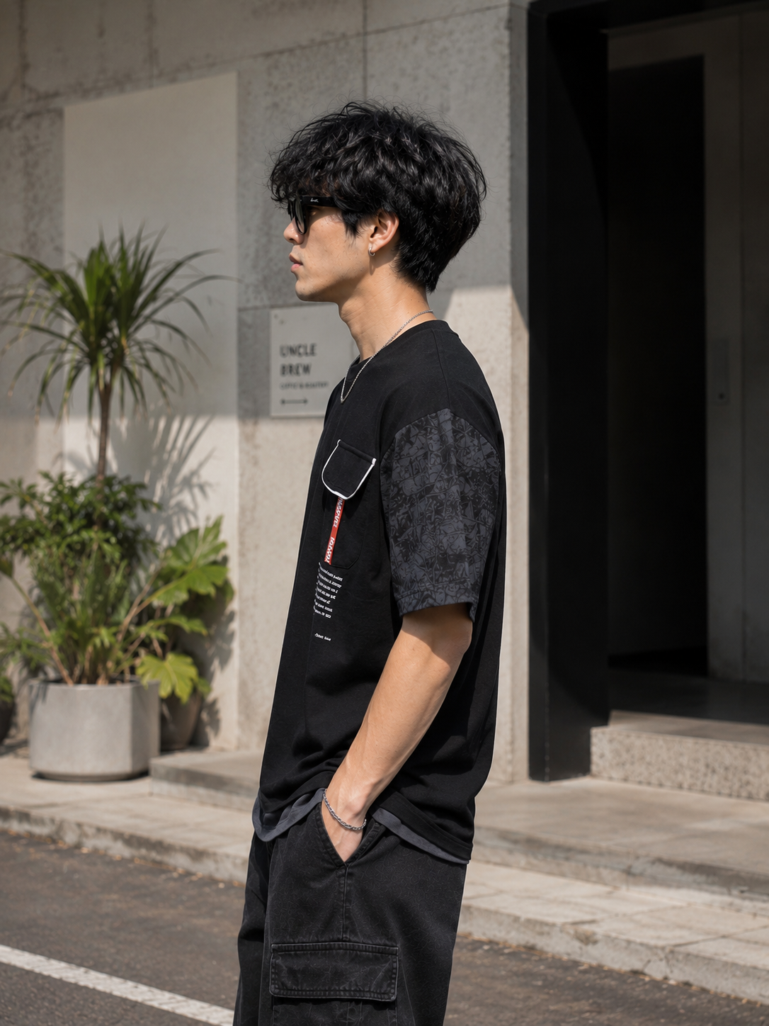 Marvel Utility Pocket Oversized T-Shirt