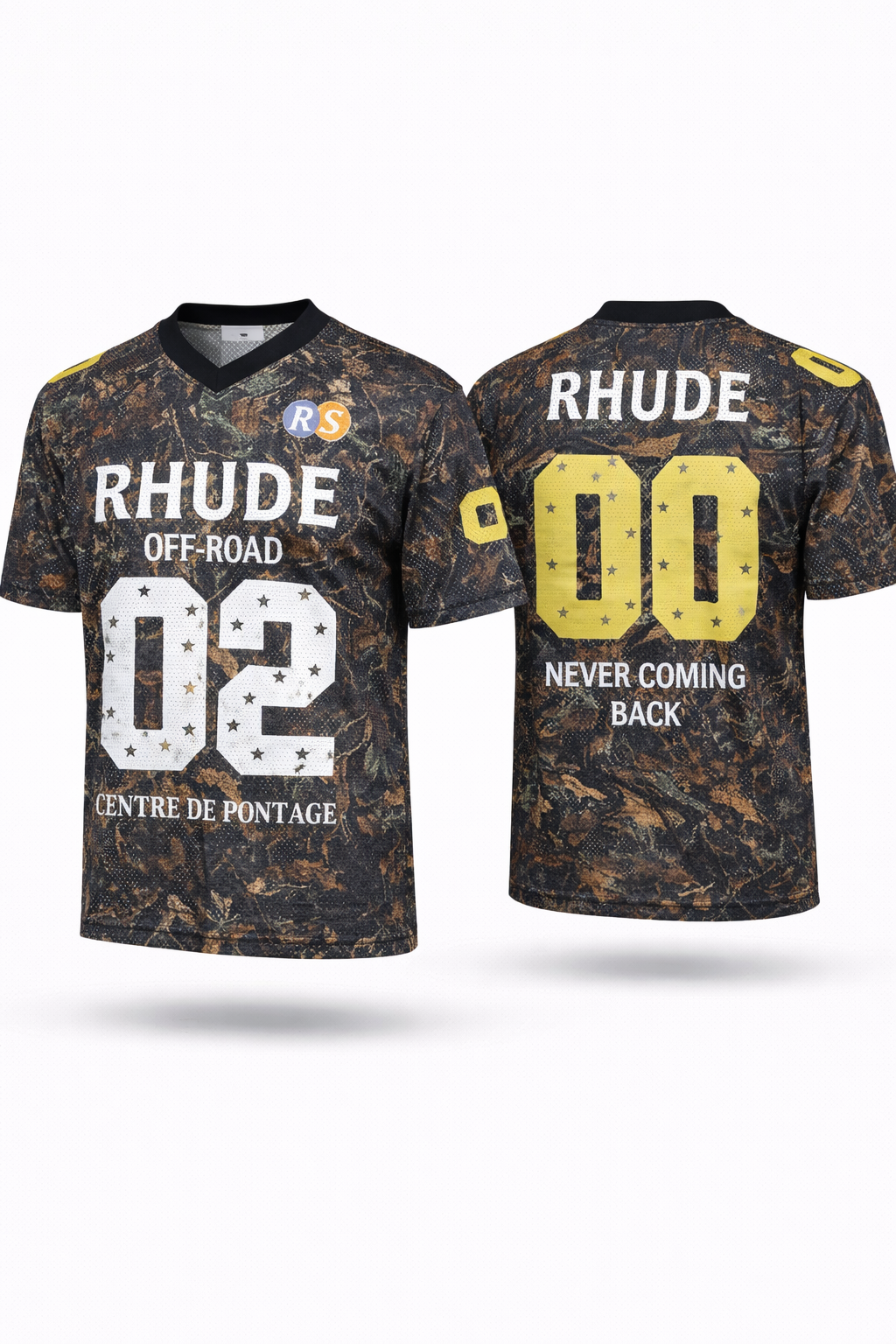 RHUDE Off Road Graphic Oversized T-Shirt – Premium Streetwear Jersey