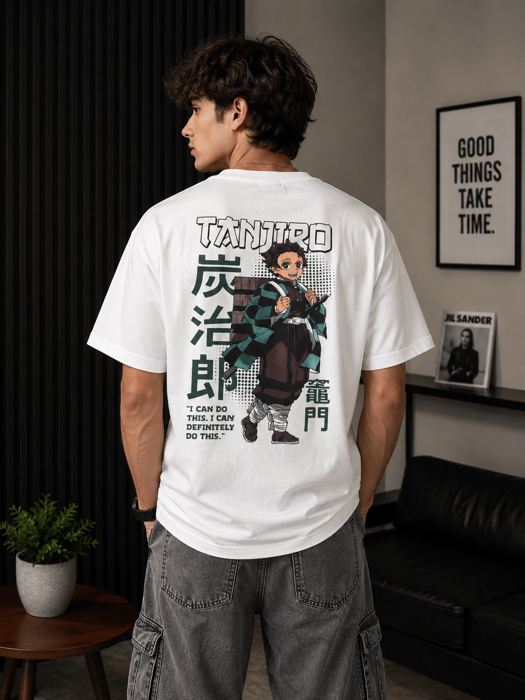Tanjiro Anime Oversized T-Shirt