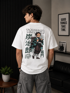 Tanjiro Anime Oversized T-Shirt