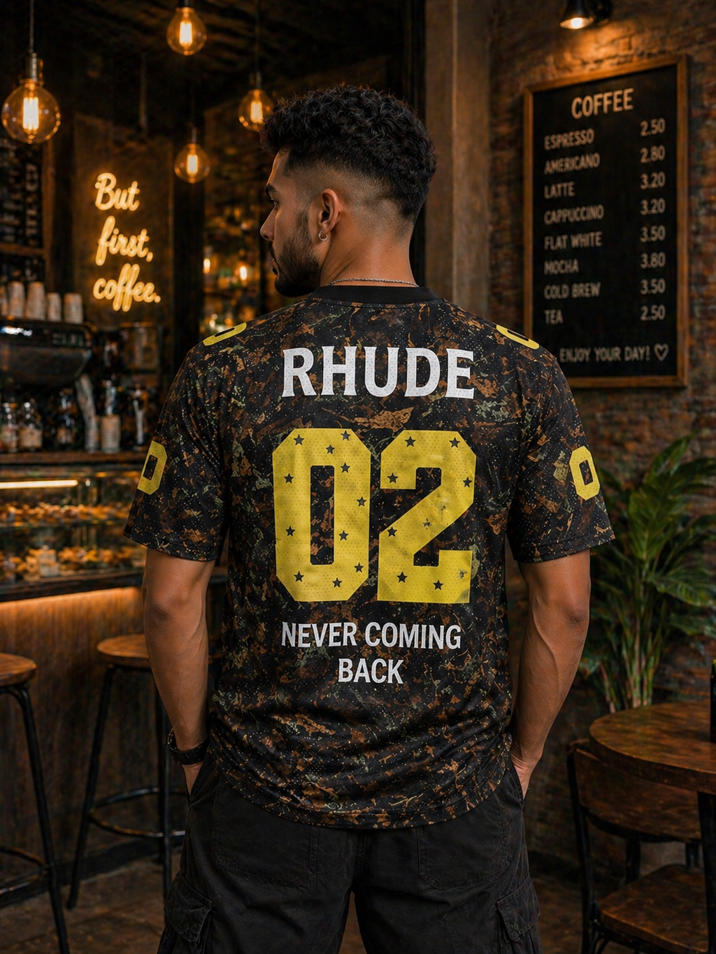 RHUDE Off Road Graphic Oversized T-Shirt – Premium Streetwear Jersey